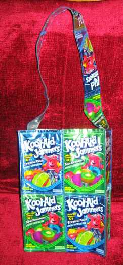 Kool-Aid Jammers Purse | DIY Duct Tape Crafts